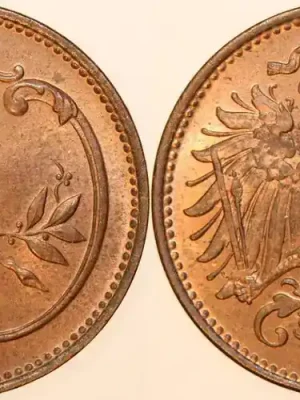 kaisertum österreich 2 Heller 1893 franz joseph 1. (1848 – 1916) vz stfr. +/- | Markenqualität