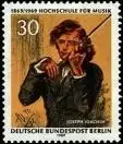 Berlin, Michel Nr. 347 postfrisch – 100 Jahre Hochschule für Musik Berlin - Aktion
